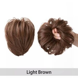 Light Brown Hair Bun Extension H12/10H24B